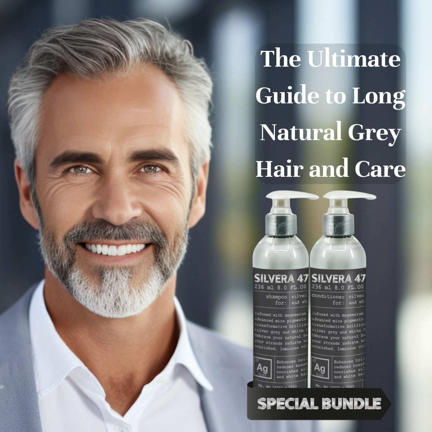 Embracing the Silver Lining: The Ultimate Guide to Long Natural Grey Hair and Care