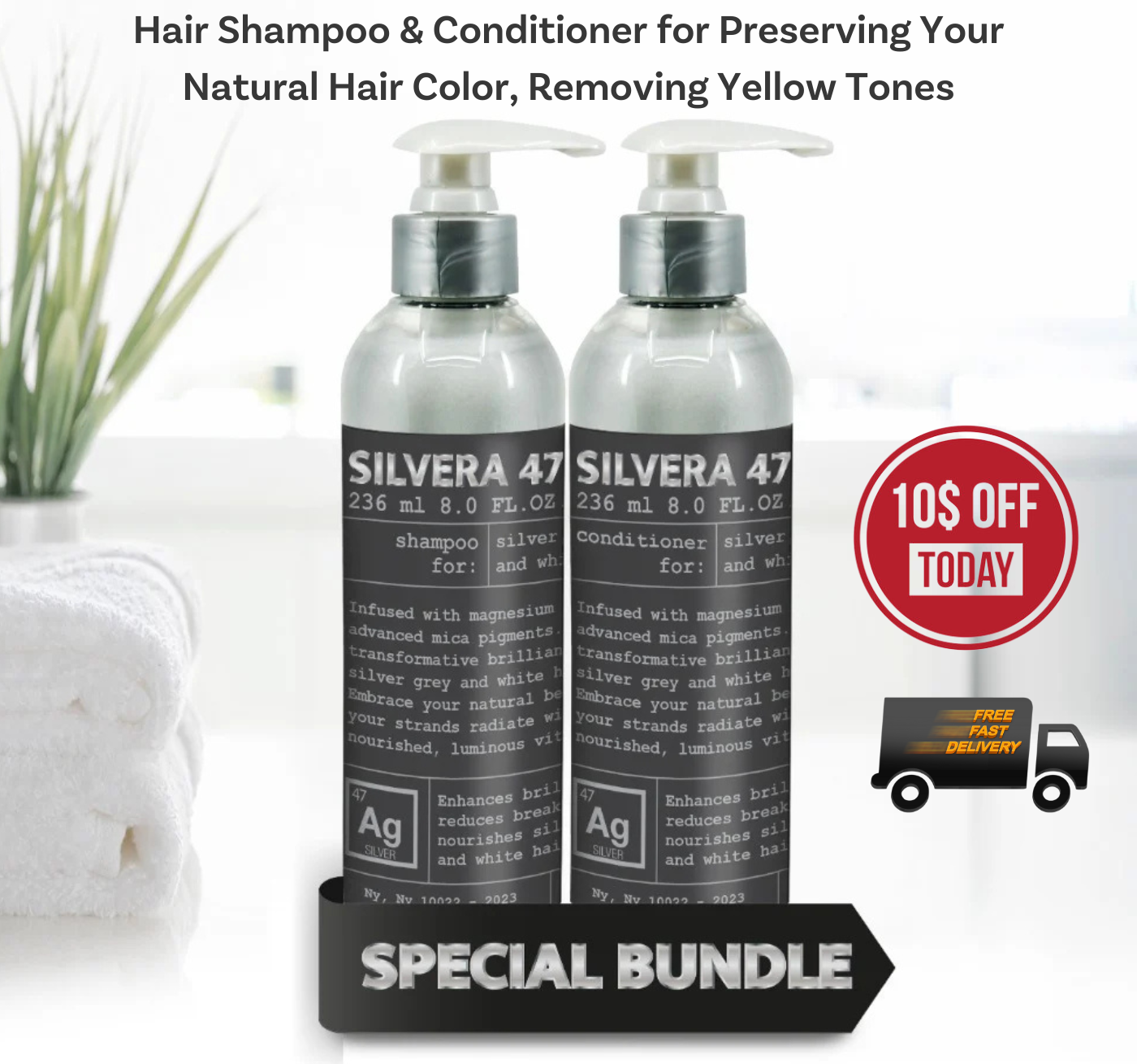 Silvera47: Elevate Your Gray Hair Care with Premium Products