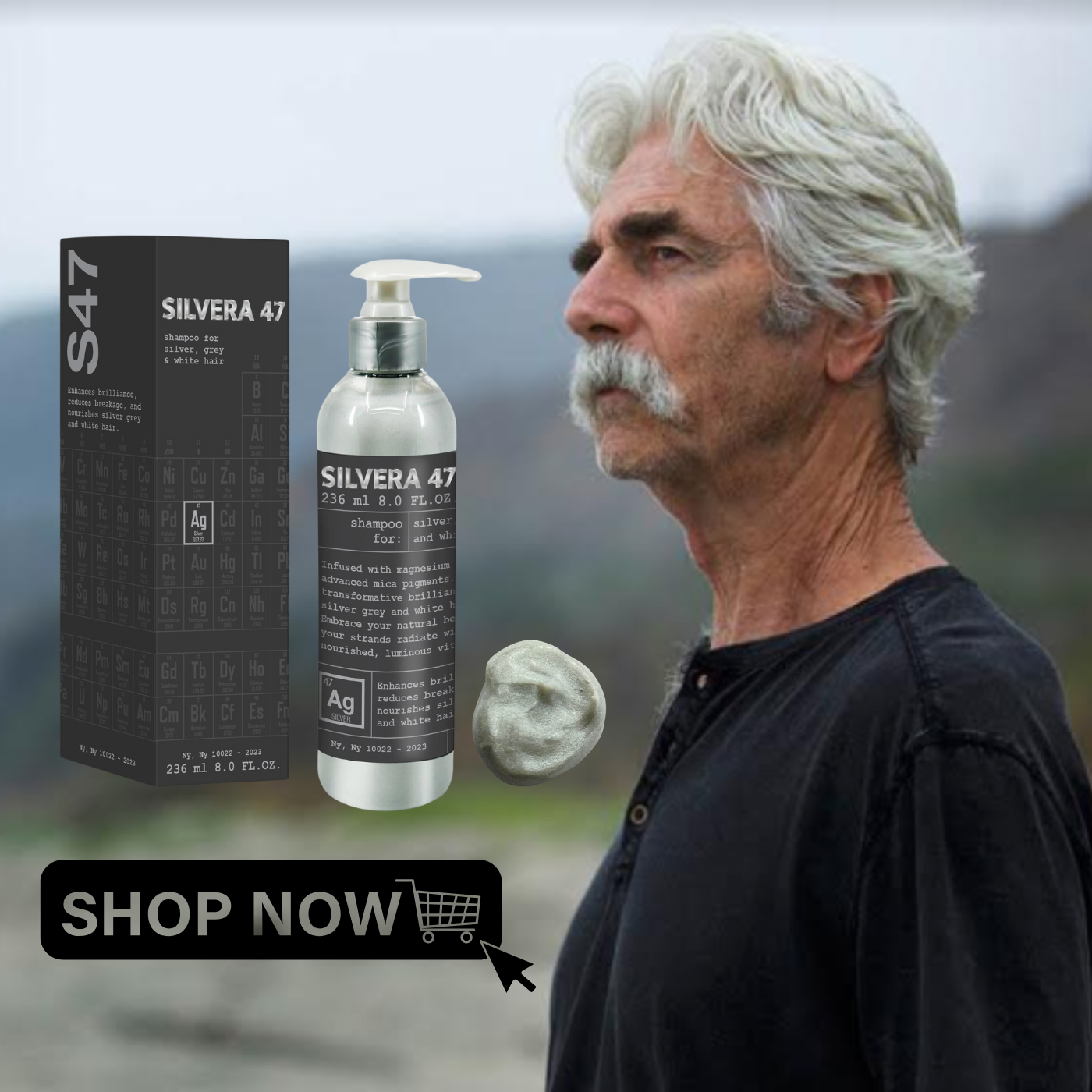 Discover the Secret to Stunning Grey Hair with Silvera 47!